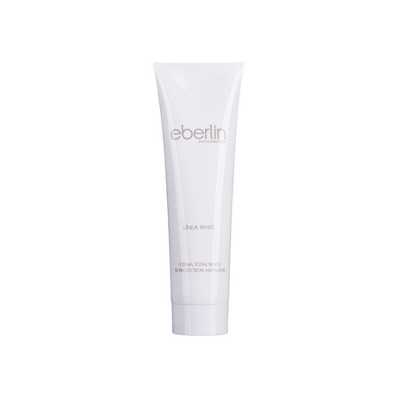 CREMA TOTAL WHITE 50 PROTECTION ANTIAGE EBERLIN