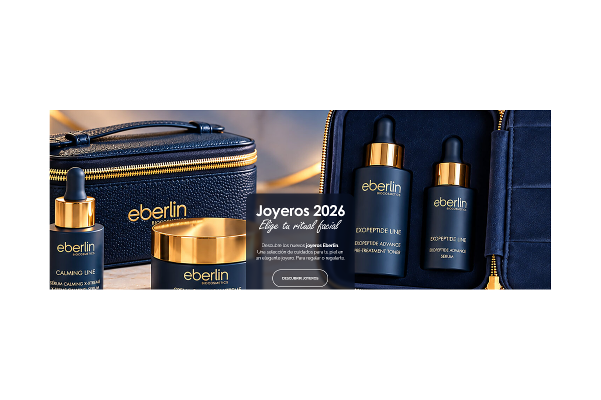 Navidad 2026-2027 con Eberlin Biocosmetics: guía de joyeros para regalar belleza y cuidado de la piel.